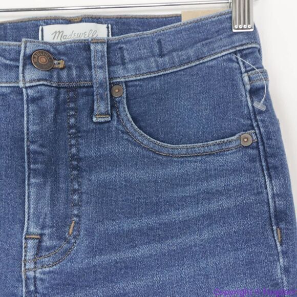 NEW Madewell 9" Mid-Rise‎ Skinny Jeans in Orland Wash: TENCEL™ Denim 24 - Picture 15 of 16